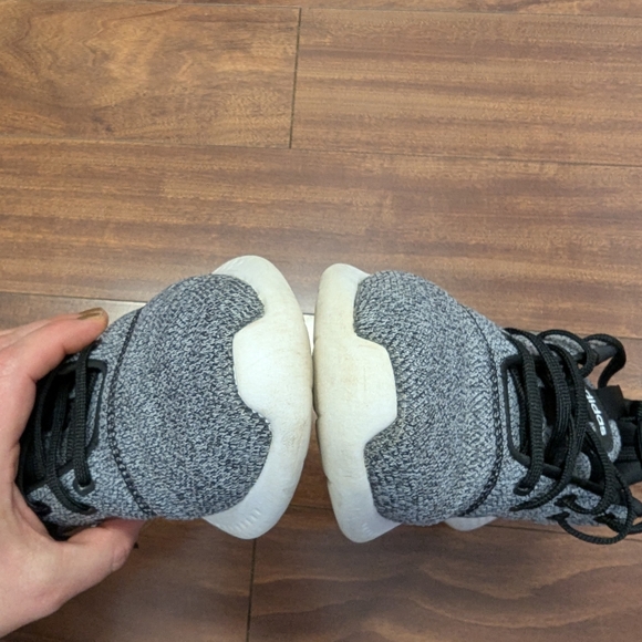 Adidas Women's Gray Running Shoes - Picture 9 of 11